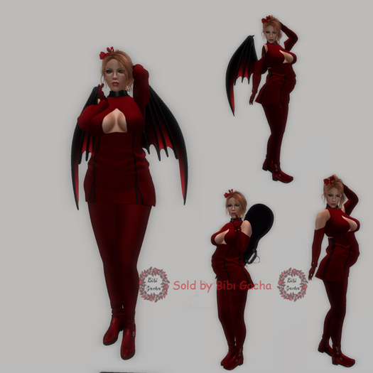 Bauhaus Movement - G-Frontline Wings / 2 RARE set 2-red