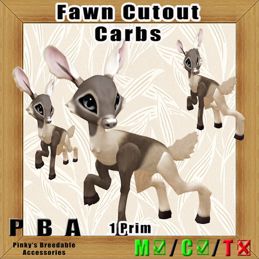 Fawn Cutout Carbs