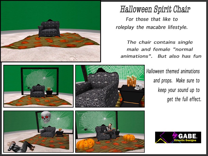 Halloween Spirit Chair