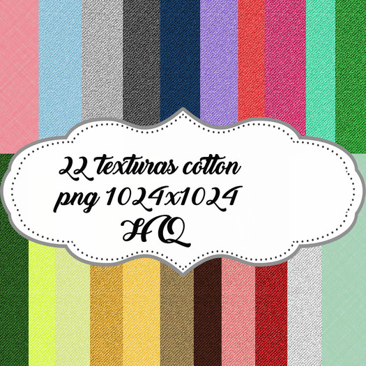 !PP! 22 textures Cotton  HQ
