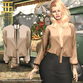 Entice - Never Surrender Top - Tan