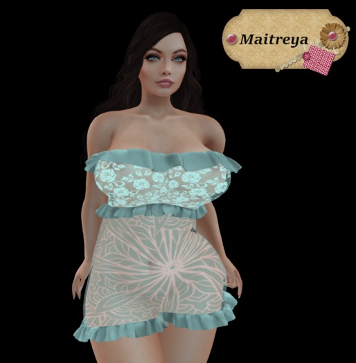 EDEN DRESS TEAL