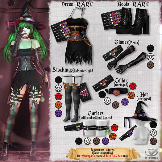 [V-Tech]Wicked Witch Collar[Red]