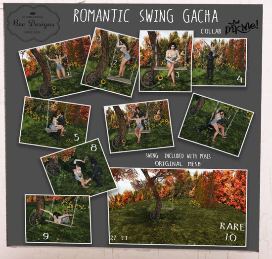 Bee designs /Inkme Swing Pose 8