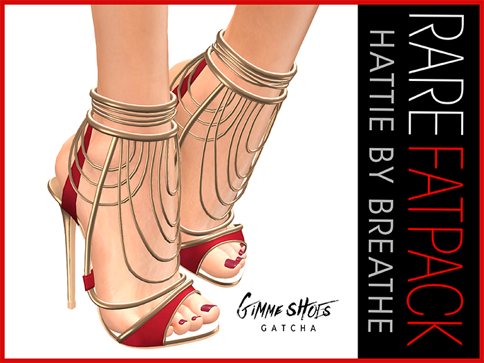 [BREATHE]-Hattie Heels-FATPACK RARE