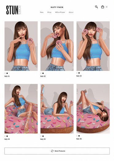 STUN - Pose Pack Collection Bento 'Katy' #99