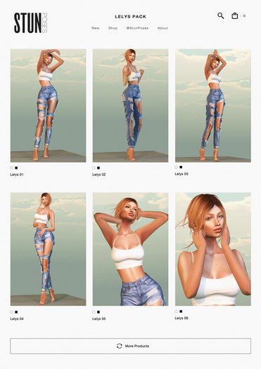 STUN - Pose Pack Collection Bento 'Lelys' #101