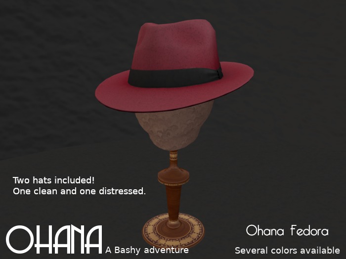 Ohana Fedora Chili Pepper (WEAR TO UNPACK)