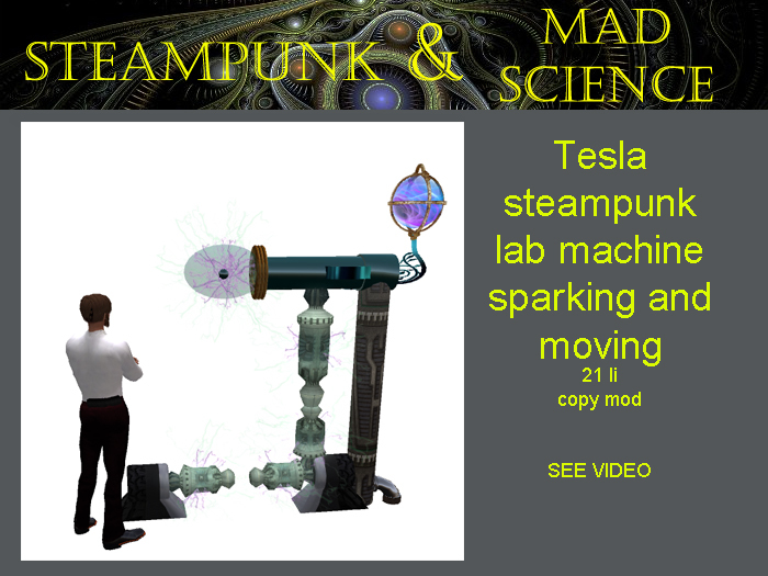00 tesla lab machine