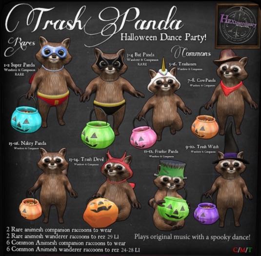 3. *HEXtraordinary* Bat Panda - Wanderer - RARE