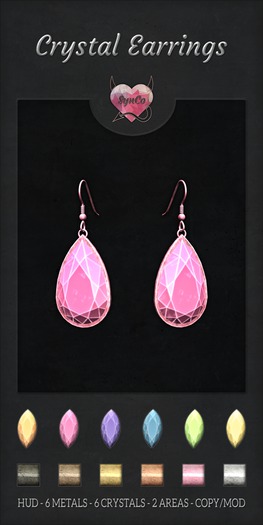 SynCo - Crystal Earrings Fatpack