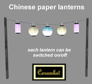 Chinese paper lanterns