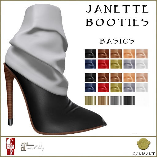 BM Janette Booties Basics DEMO