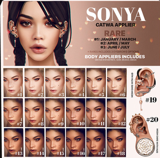 #15 [PUMEC] - SONYA - JUNE --- CATWA app.