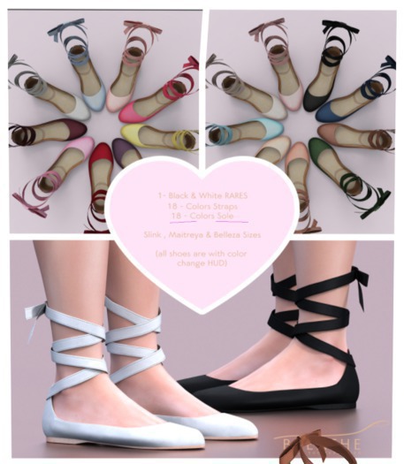 [BREATHE]-Sasha Flats-White-RARE