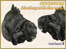 SCULPTURE Meeting with the smile