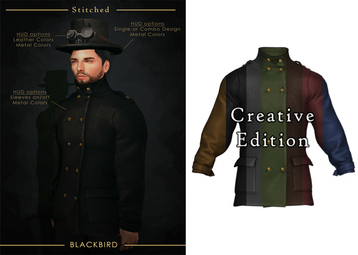 (Stitched) Blackbird Jacket - Creative Edition