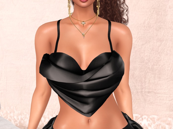 *{Junbug}* Princess Jasmine Top [Ink] - Maitreya