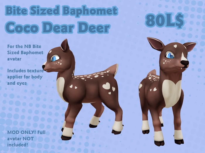 Liminality- Bite Sized Baphomet Coco Dear Deer Mod