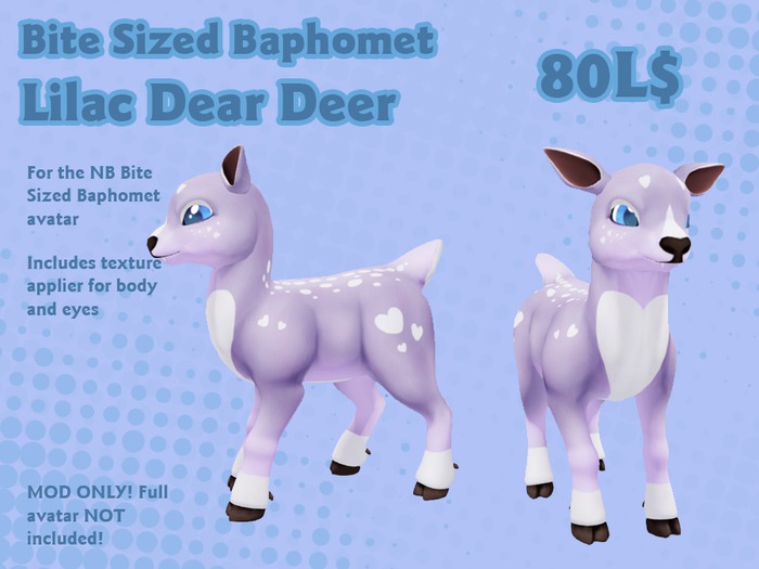 Liminality- Bite Sized Baphomet Lilac Dear Deer Mod