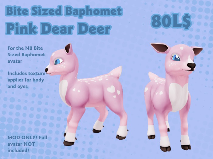 Liminality- Bite Sized Baphomet Pink Dear Deer Mod