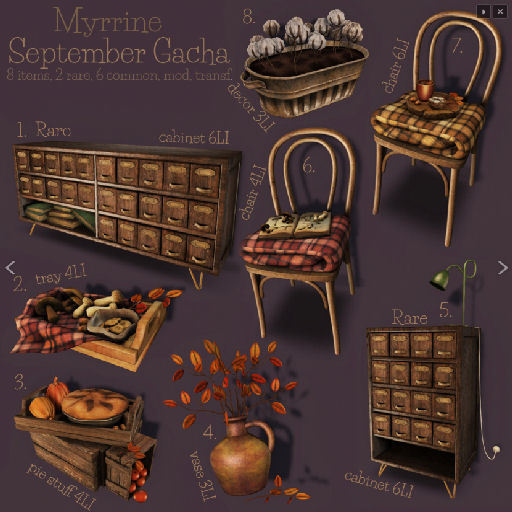 1 September Gacha - long cabinet RARE