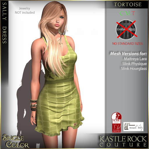 :KR: Sally Dress - Tortoise