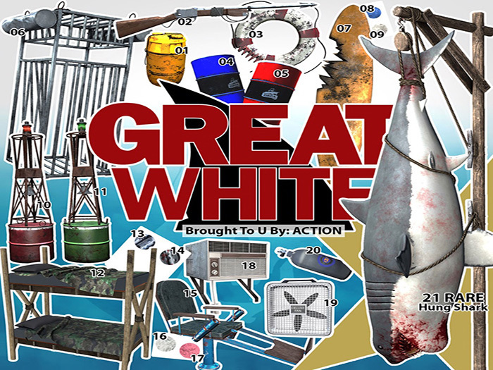 19 Action Great White - Box Fan