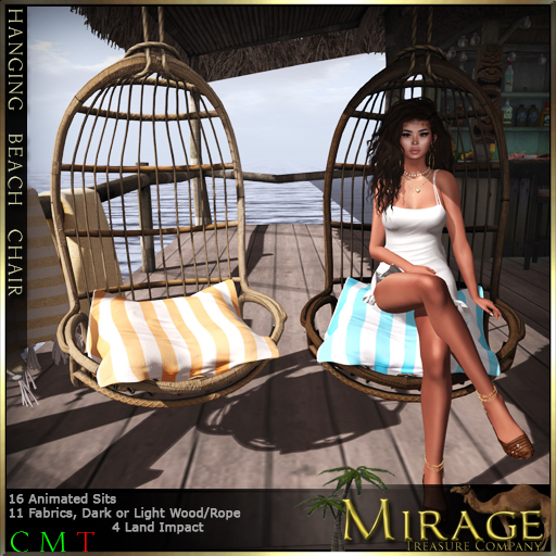 =Mirage= Hanging Beach Chair