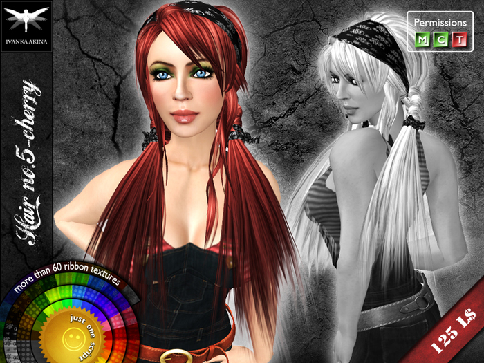 *IA* Hair no.5-cherry