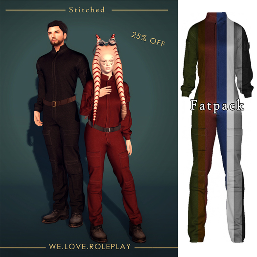 (Stitched) Antilles Uniform (F) - Fatpack