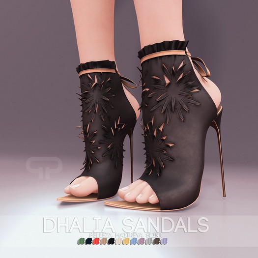 Pure Poison - Dhalia Sandals [BOXED]