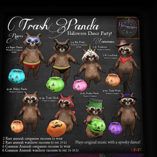 2. *HEXtraordinary* Super Panda - Companion - RARE