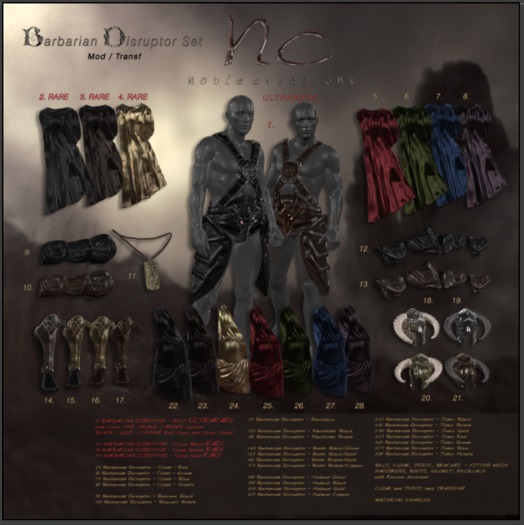 GB:: Complete Outfit Biker Gray
