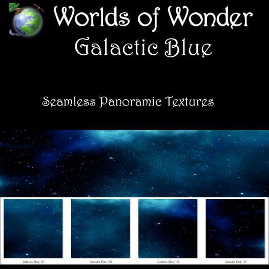 WoW Galactic Blue Panoramic