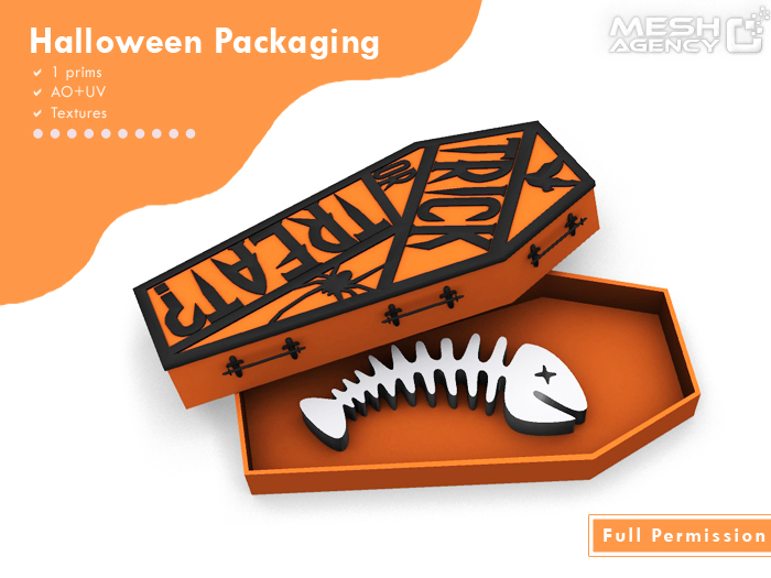 ::MA:: Fish Bone Coffin Box - FULL PERM