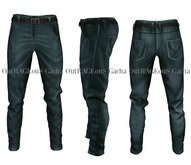 ::GB:: Ziped Jeans - Green - Belleza