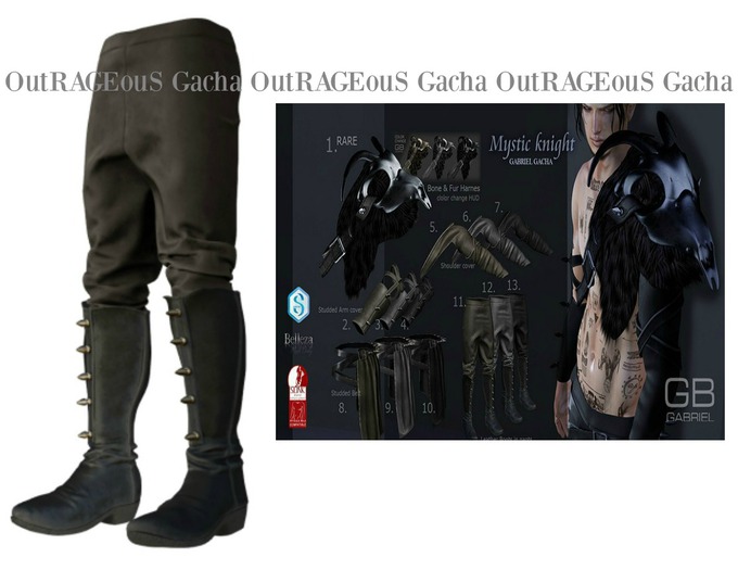 ::GB:: Leather pants (Slink) Brown