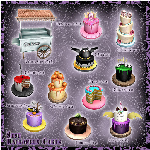 1.Sese_Halloween Cakes - Shop RARE