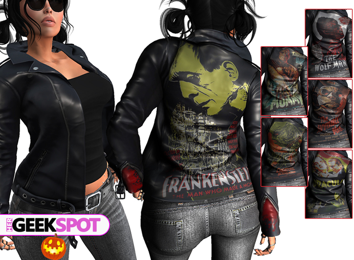 HGS - LEATHER ROCKER JACKET - CLASSIC HORROR PACK