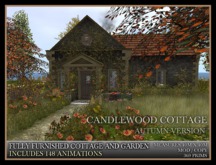TMG - CANDLEWOOD COTTAGE IN AUTUMN - Fully Furnished Fairytale home with Landscaped Garden