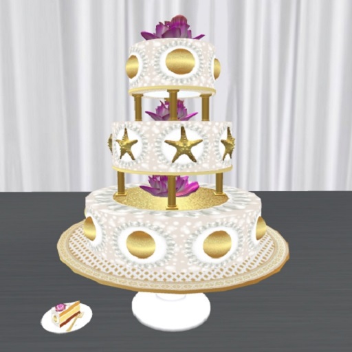 Starfish Beach Wedding Cake