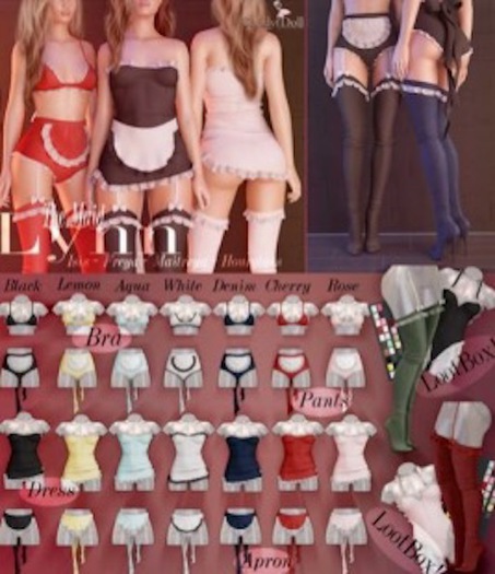 _CandyDoll_ Lynn Boots Maitreya - RARE - LootBox