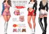 Blueberry candy skirts fat pack