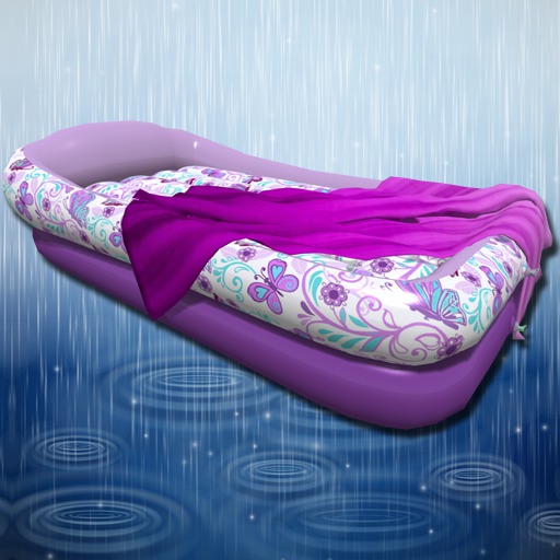 +RWS+ Inflatable Airbed -Violet Fields-