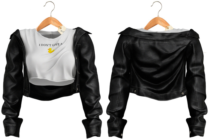 Blueberry - Candy - Leather Jackets & Tops - BlackLight
