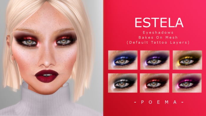 P O E M A - Estela Eyeshadows (wear to unpack)