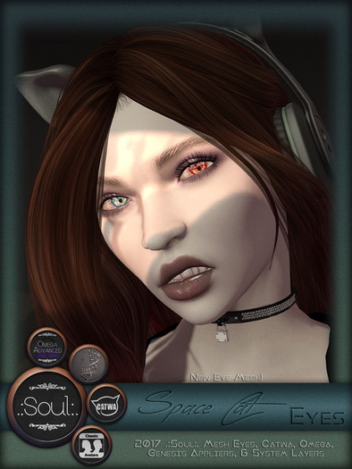 .:Soul:. Space Cat Eyes - FatPack