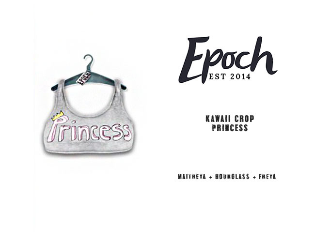 .EPOCH. kawaii crop. princess.