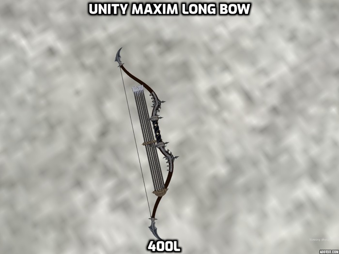 Unity Maxim !!!!AAA Long bow